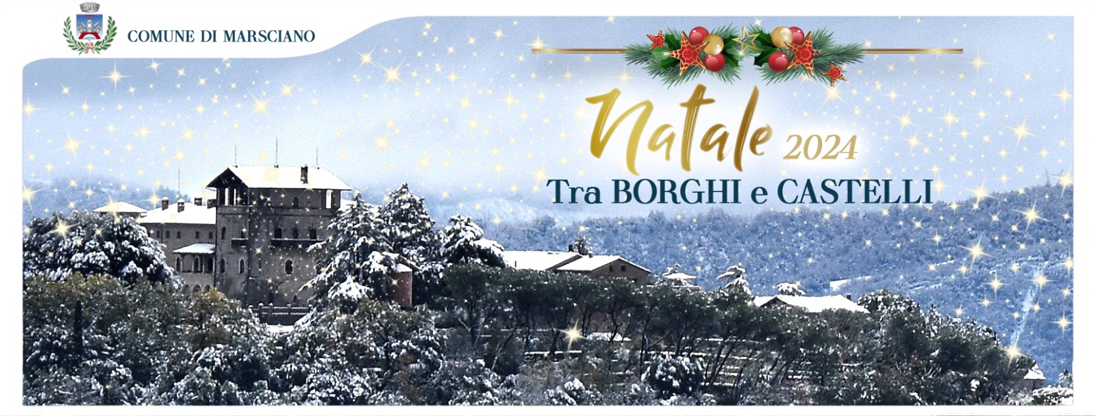 Tra borghi e castelli, il Natale 2024 a Marsciano