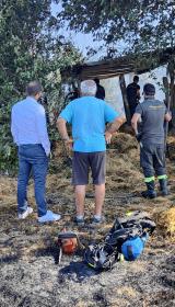 Incendio in un campo a ridosso della frazione di Papiano, il Comune richiama l'attenzione sulle misure di prevenzione